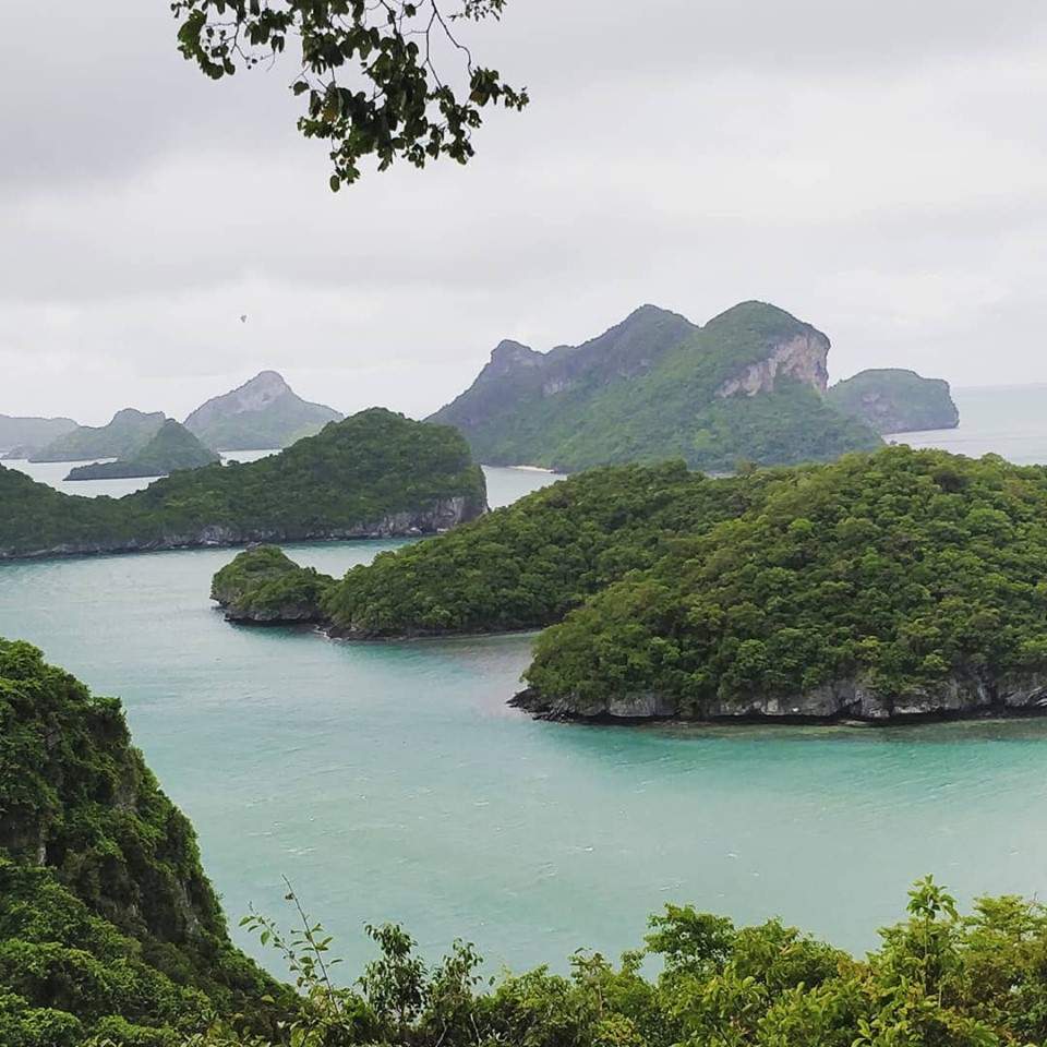 A view of Ang thong Marine National Park, Koh Samui, Thailand